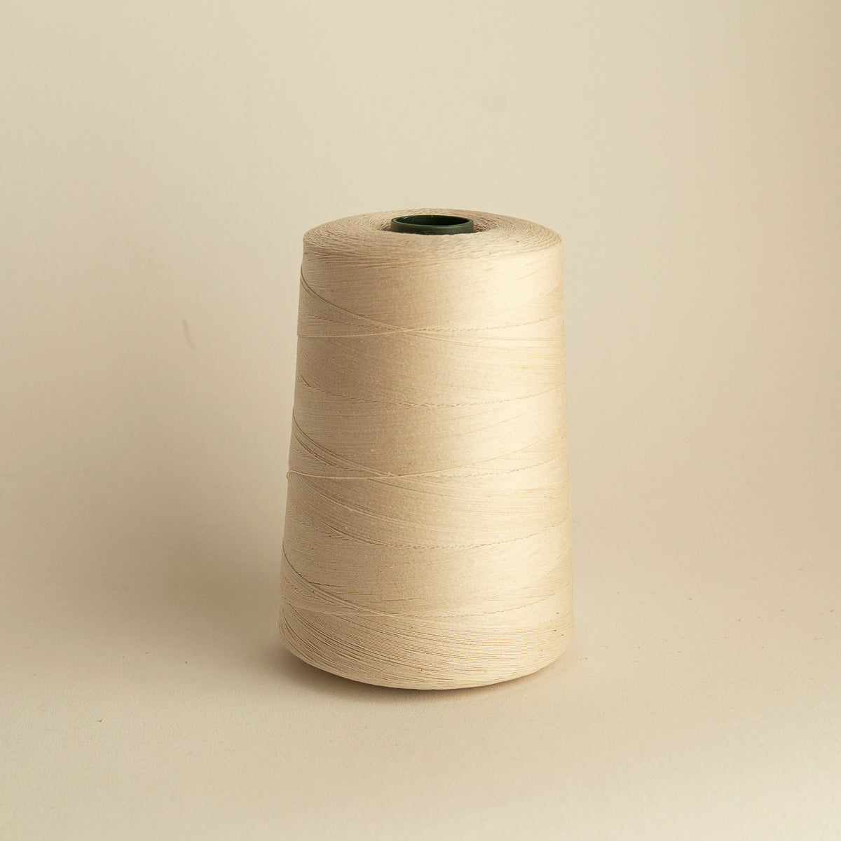 Organic Cotton Thread Tex 105 - Natural - 3000 Meter Cone