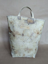 *ECO-PRINT* Market bag ~ Strawberry Leaf, Raspberry Leaf and Sweetfern (2 variants sold seperately)