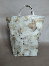 *ECO-PRINT* Market bag ~ Strawberry Leaf, Raspberry Leaf and Sweetfern (2 variants sold seperately)