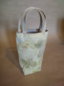 *ECO-PRINT* Market bag (set of 2) ~ Buncheberry Leaves