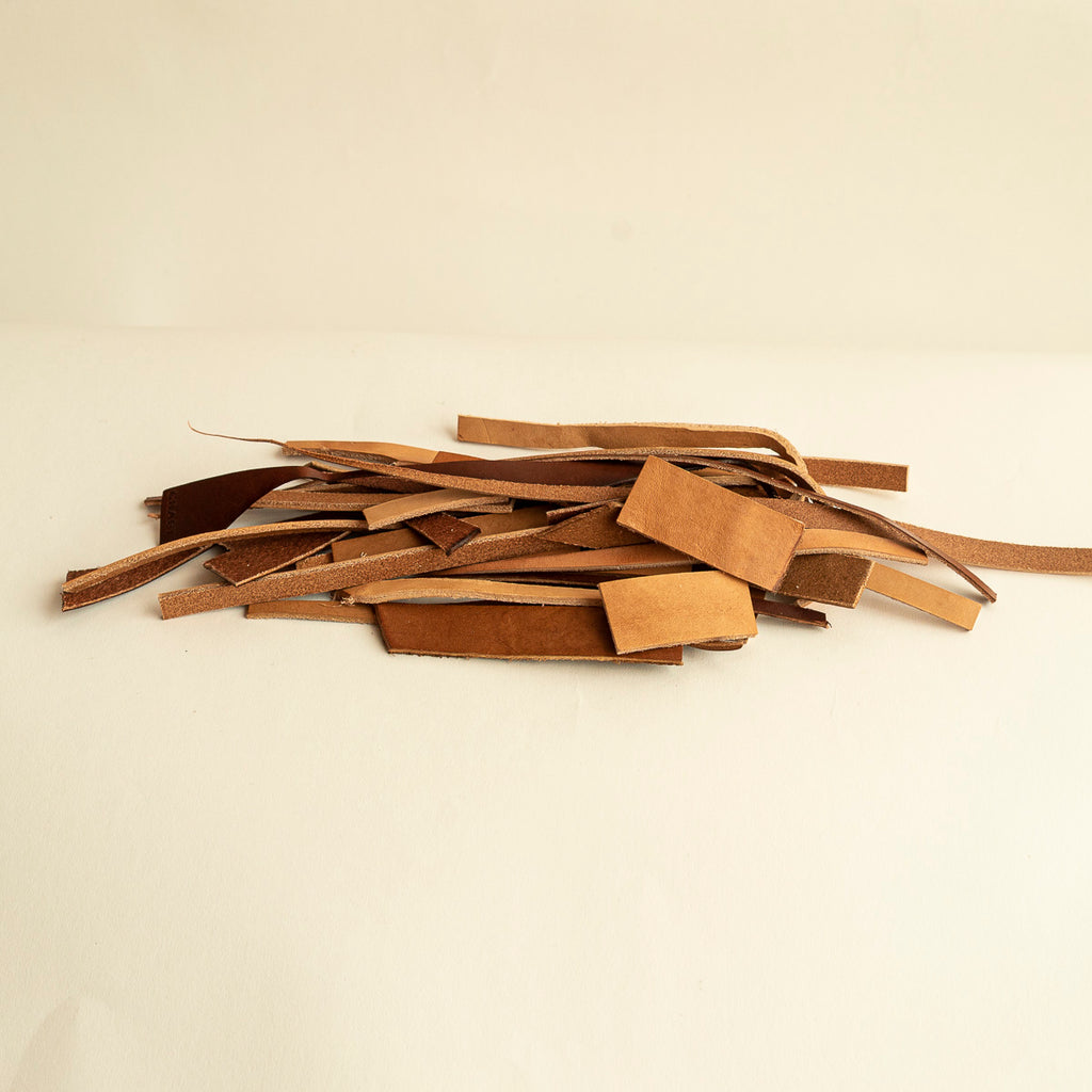 Leather scraps