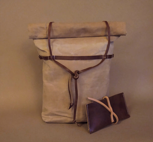 Rosebrown Shale 7L cotton canvas rucksack *MAKER'S CHOICE + bonus prototype*