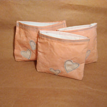 Set of 5 organizing pouches *Rose*